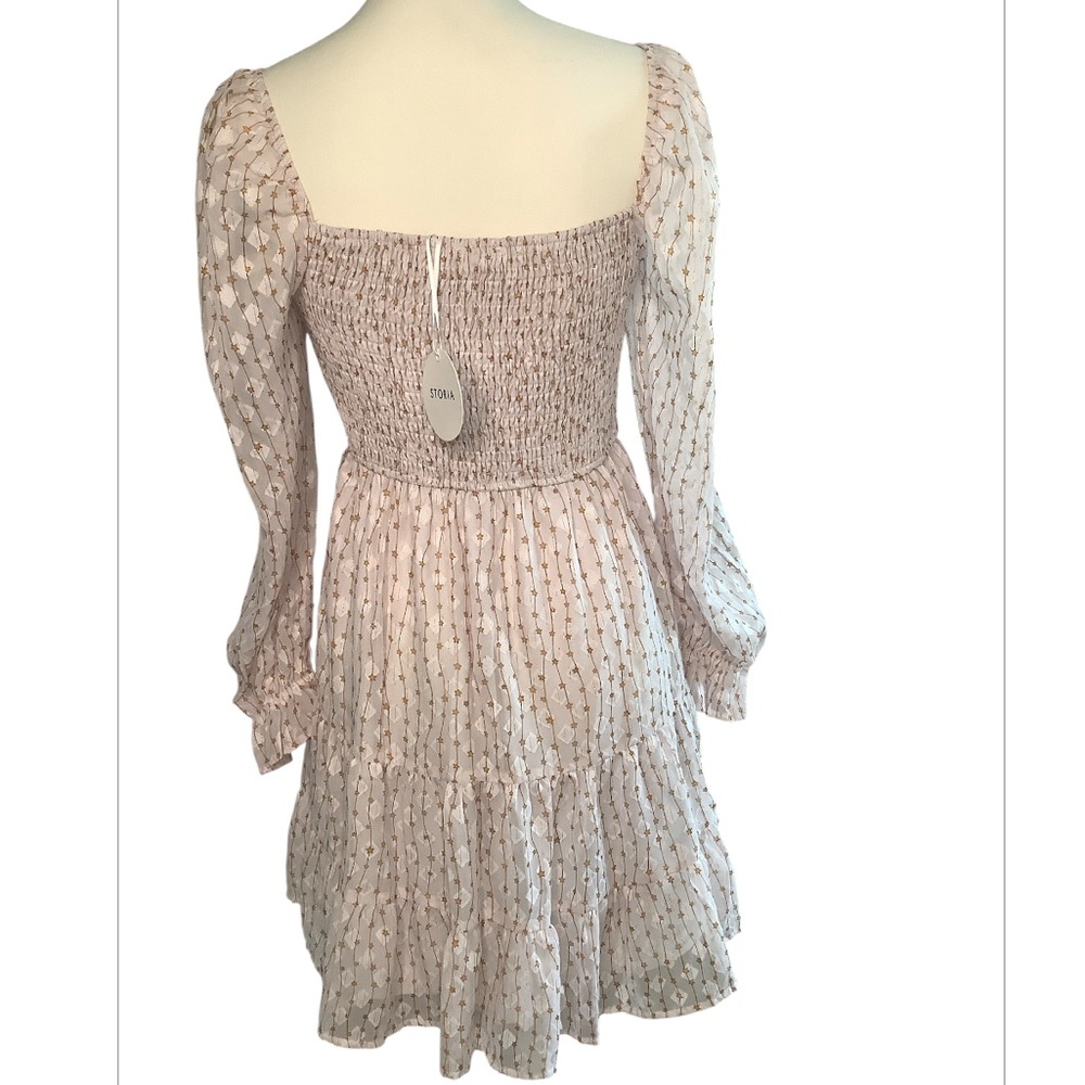 STORIA Star Dress Sparkle Whimsical Celestial Mystical Ethereal Fairy Medium - Picture 6 of 16